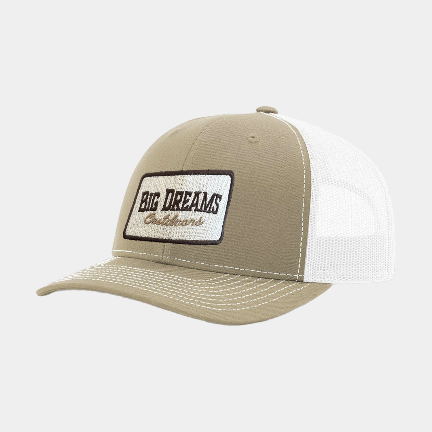 Big Dreams Outdoors Khaki/White
